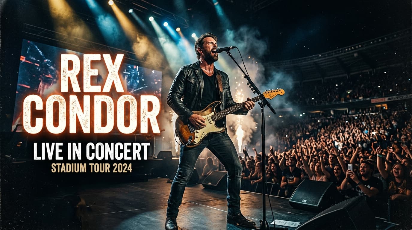 Rex Condor Performing Live